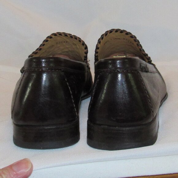 Mezlan Brown Genuine Crocodile Loafers/Moccasins Size 12 Made in Spain EUC - Picture 3 of 13